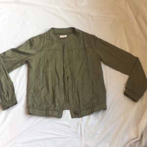 Merona Bomber Army Green Jacket